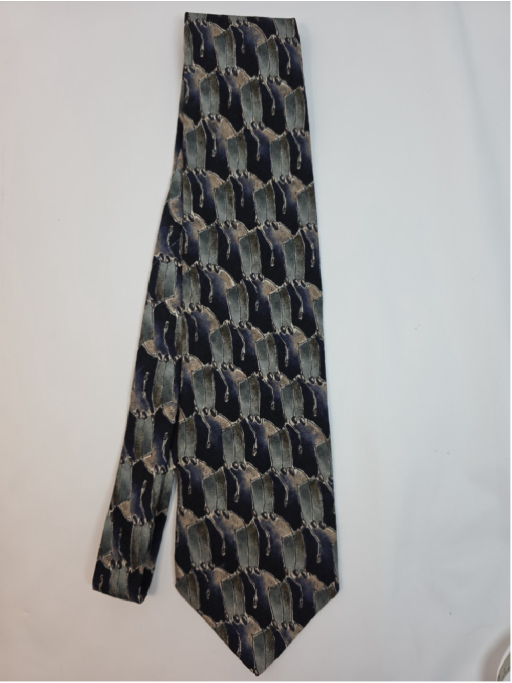 Joe Paterno Collection Jimmy V Tie Mens 100% silk Made In The USA